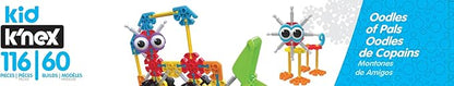 KID K’NEX – Oodles of Pals Building Set – 116 Pieces – Ages 3 and Up Preschool Educational Toy (Amazon Exclusive)