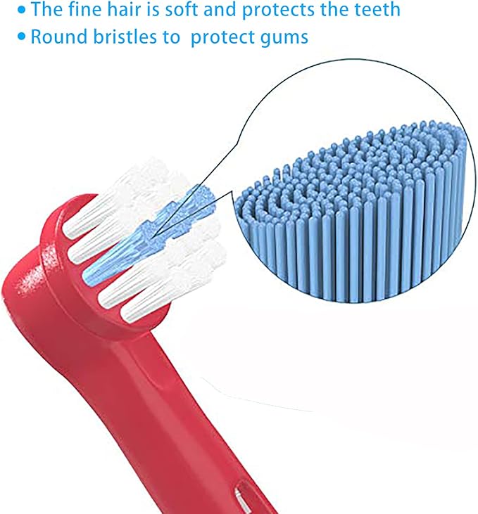 Kids Toothbrush Replacement Heads for Oral B Electric Toothbrush Replaced Brush Heads Soft Bristles for Children 8 Pack