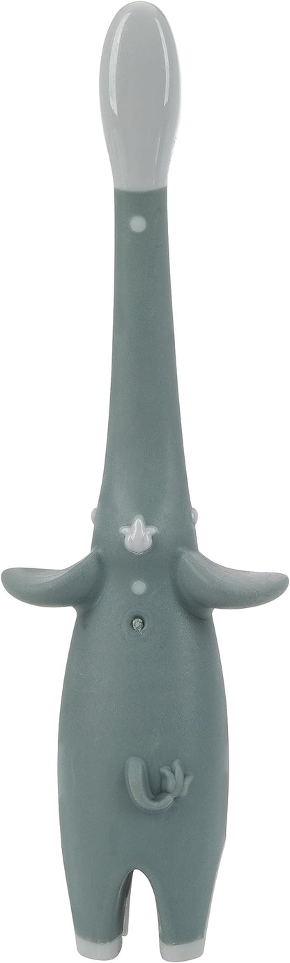 Dr. Talbot's Toddler Training Toothbrush - Soft Toddler Toothbrush for Kids - 6+ Months - Elephant