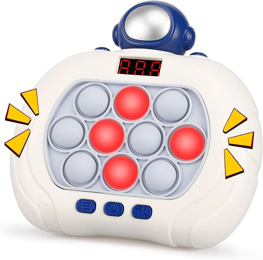 Blackma Pop Game Light Up Fidget Toys for Kids, Handheld Puzzle Game Sensory Toys for 5-7 8-12, Christmas Birthday Gifts for 3-12 Year Old Boys Girls (Astronaut)