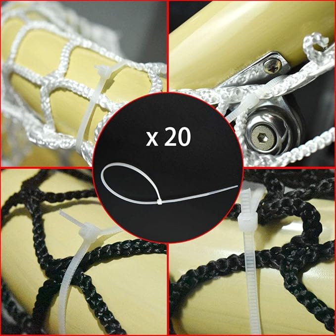 Child Safety Net 3.28ft x 9.84ft Stair Balcony Railing Protector/Pet Toy Anti-Fall Sturdy Polyester Black – 1 Pack