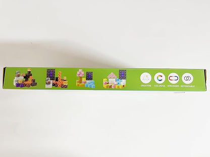 Magnetic Blocks - Build Mine Magnet World Magic Portal Set, Magnetic Tiles Building Blocks Toddler Toys STEM Sensory Outdoor Toys for 3+ Year Old Boys & Girls, Creative Kids Games Kids Toys 84PCS