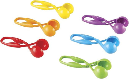 Learning Resources Squeezy Tweezers - Sensory Bin Tools , Water Table Toys, Montessori Grabber Tool, School and Teacher Supplies, Toddler Activities, Fine Motor Skills, Daycare Essentials