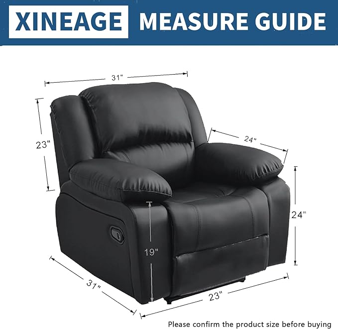 XINEAGE 4 Pieces Recliner Cover Stretch Jacquard Recliner Chair Covers Soft Recliner Slipcovers with Pocket for Kids and Pets, Washable Couch Cover (Recliner, Khaki)