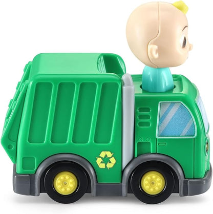 VTech CoCoMelon Go! Go! Smart Wheels JJ’s Recycling Truck and Track
