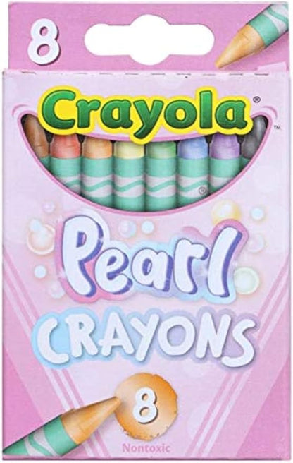 Crayola Pearl Crayons (8)