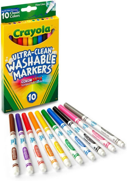 Crayola Art Supplies Set (80ct), Crayons, Markers & Colored Pencils, Coloring Supplies for Classrooms & Teachers, Gift for Kids [Amazon Exclusive]