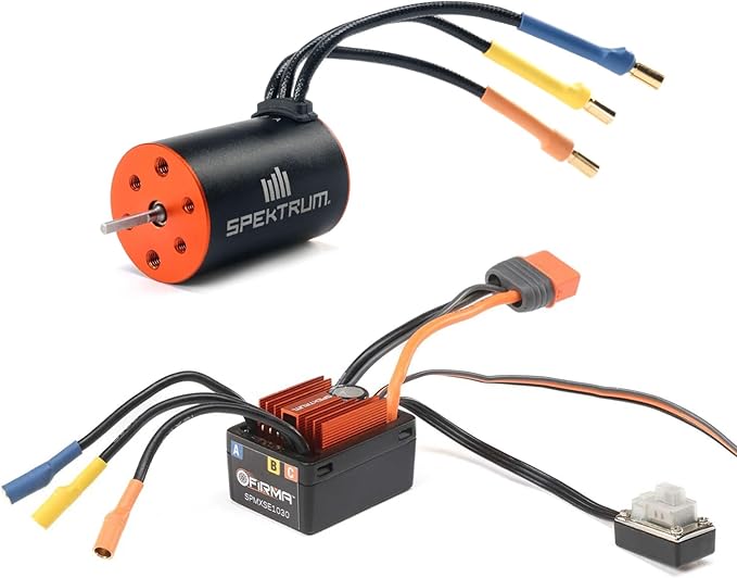 Spektrum Accessories Firma 30A BL Smart ESC + 4500Kv Motor Combo: Minis, SPMXSEMC14