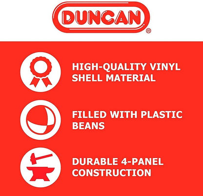 Duncan Toys Juggling Balls, Multicolor, Vinyl Shells, Circus Balls with 4 Panel Design, Plastic Beans, 3 Pack, Black & Pink