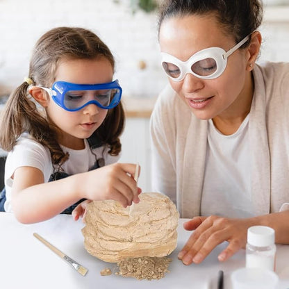 ArtCreativity Dinosaur Excavation Kit for Kids, Carnotaurus Skull Excavating Set with Fossil Digging Tools and Stand, Fun Science Activity Toy, Educational Dinosaur Gift for Boys and Girls