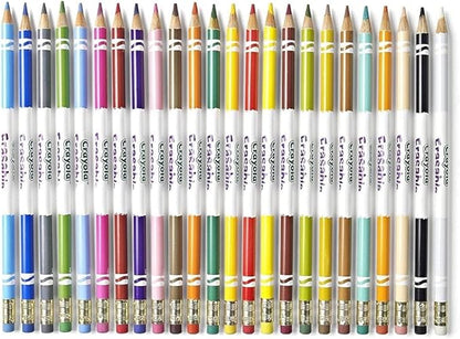 KS Crayola 24 Erasable Colored Pencils