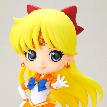 Banpresto - Pretty Guardian Sailor Moon Cosmos The Movie - Eternal Sailor Venus (ver. A), Bandai Spirits Q Posket Figure
