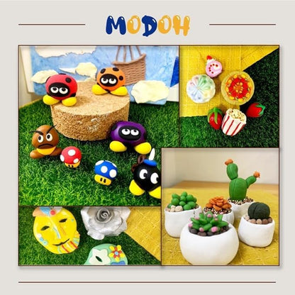 Air Dry Flexible Porcelain Clay White, 1.1 lbs (500g) | Cold Clay for Flower Making | Porcelana Fria para Modelar | horno para porcelana | masa de porcelana Fria