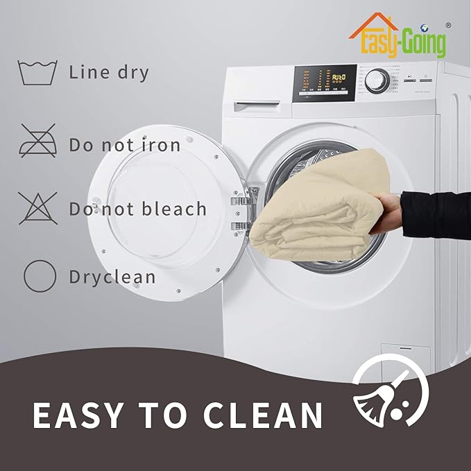 Easy-Going Sofa Slipcover Waterproof Recliner Chair Cover Non-Slip Fabric Couch Cover for Living Room Washable Furniture Protector for Pets Kids Children Dog Cat (Recliner, Ivory)