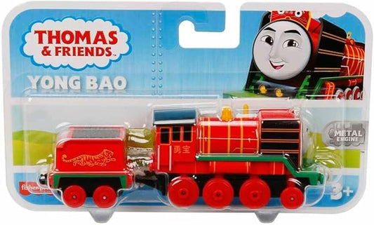 Thomas & Friends Trackmaster Yong Bao Large Metallic Toy Train for Kids Ages 3 and Up (HHN39)