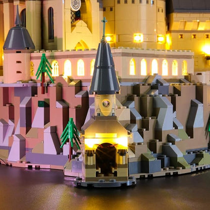 BRIKSMAX Led Lighting Kit for Harry Potter Hogwart's Castle - Compatible with Lego 71043 Building Blocks Model- Not Include The Lego Set