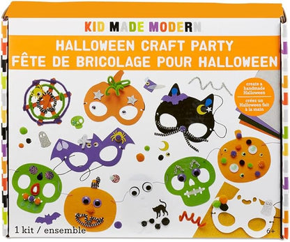 Kid Made Modern Halloween Craft Kit for Kids Ages 6+ - 200+ Pieces DIY Arts and Crafts Kit for Art Projects - Halloween Activities Decorating Kit for Classroom