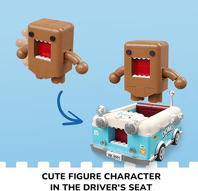 Cabagii Retro Car Building-Bricks Set, Collectible Toy Building Sets for Kids, Gift for Boys, Girls and Gamers Ages 8 and Up, Vintage Vehicle Construction Building Model