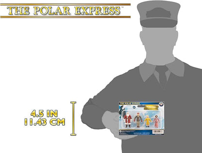 Lionel Trains - The Polar Express People Pack, O Gauge, People: Santa, Billy, Hero Girl, Hobo