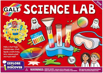 Galt Toys, Science Lab, Science Kit for Kids, 20 Fun Experiments, Ages 6 Years Plus