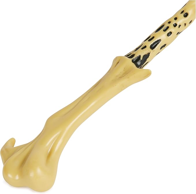 Wizarding World Harry Potter, 12-inch Magical Collector Voldemort Wand with Stand & Die-cast Icon, Magical Artifacts Series