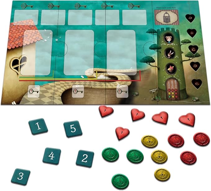 Alice in Wonderland Words | Game of Words and Imagination for The Whole Family | Engaging, Cooperative, and Creative | Ages 8+ | 2-6 Players | 15-45min Playtime