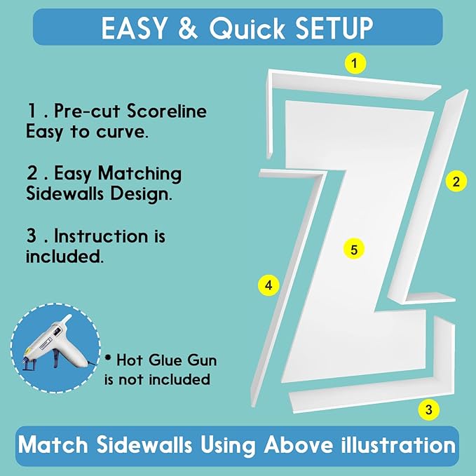 3FT Tall Mosaic Balloon Frame Letters Big Marquee Light Up Letters DIY Kit for Birthday Party Wedding Backdrop Decor Letter Z Pre-Cut Foam Board