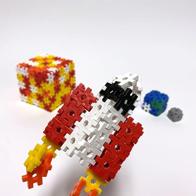 KADU Classic 1300 Piece Set - STEM/STEAM Building + Construction Toy, for Open + Imaginative Play