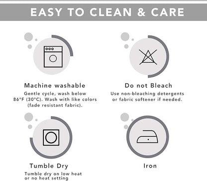 PureFit Reversible Quilted Sofa Cover, Water Resistant Slipcover Furniture Protector, Washable Couch Cover with Non Slip and Elastic Straps for Kids, Dogs, Pets (Chair, Navy/Ivory)