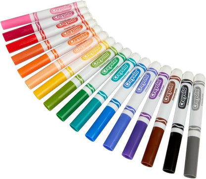 Crayola Broad Line Markers Classpack (256 Ct), Bulk School Supplies For Teachers, Kids Markers For School, Classroom Must Have