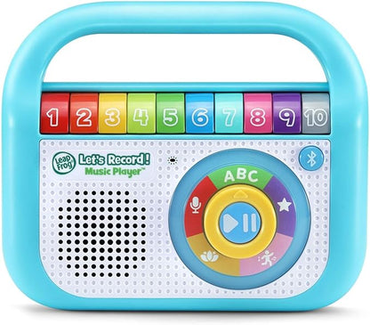 LeapFrog Let’s Record! Music Player, Teal