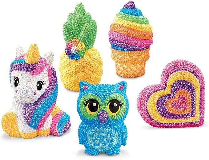 Shimmer ‘n Sparkle3D Crystal Gem Creations - Crystal Figurine Collectible Arts and Crafts for Ages 8 and up