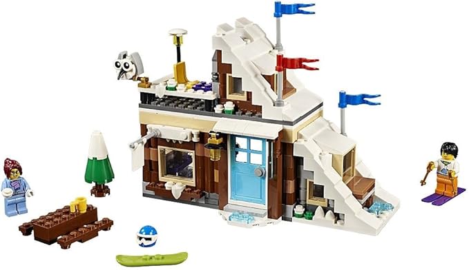 LEGO Creator 3in1 Modular Winter Vacation 31080 Building Kit (374 Piece)