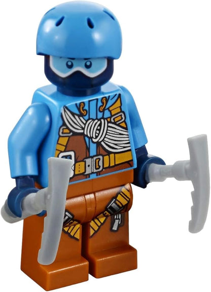 LEGO City Winter Minifigure: Arctic Ice Climber (with Two Ice Picks) 60195
