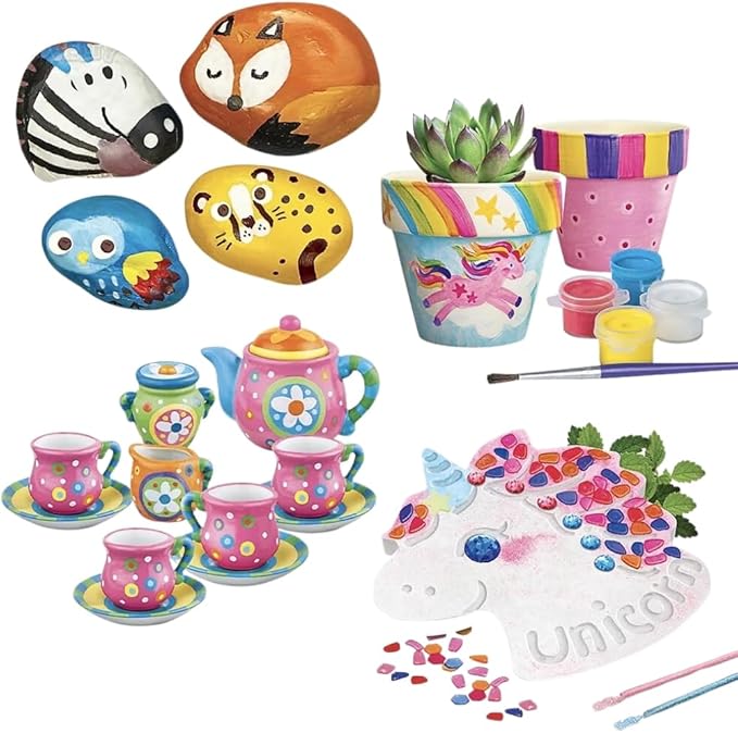 4M 405543 STEAM Powered Create Magical Jumbo Kit | Garden Decorations | Kids Ages 8+ | STEM Activity