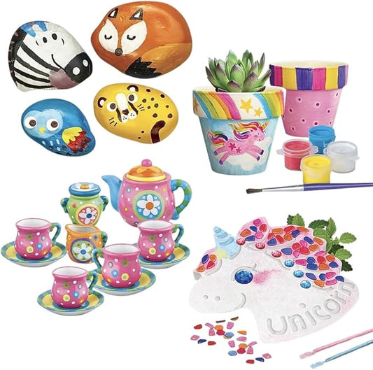 4M 405543 STEAM Powered Create Magical Jumbo Kit | Garden Decorations | Kids Ages 8+ | STEM Activity