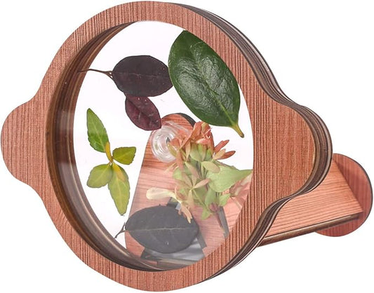 Natural DIY Kaleidoscope Kit for Kids, Newest Outdoor Classic Handmade Education Toys, Magic Wooden Rotating Kaleidoscope Making Set, Best Gift for Nature Lovers (1 Pc Planets)