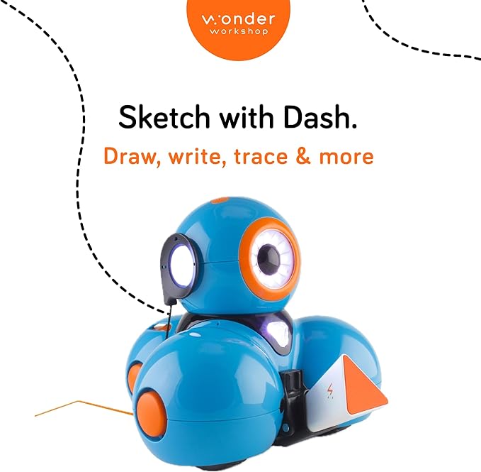 Wonder Workshop – Sketch Kit for Dash Robot For Kids 6+ – Free Programming Stem App – Visualize Your Code, Multicolor