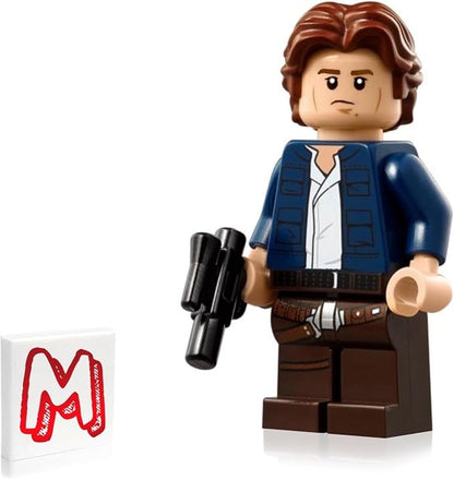 LEGO Star Wars Cloud City Minifigure - Han Solo with Holster Pattern (with Blaster) 75243