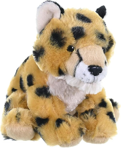 Wild Republic Cheetah Baby Plush, Stuffed Animal, Plush Toy, Gifts for Kids, Cuddlekins 8 Inches