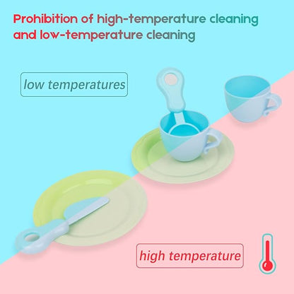 Ruibytree Play Kitchen Sink Toy, Water Toys for Kids with Electronic Dishwasher, Pretend Play Utensils Accessories and Play Cutting Food for Boys and Girls (Rabbit)