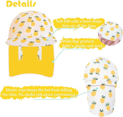 Gifts Treat Kids Legionnaires Hat, UPF 50+ Sun Protection Swim Cap Flap Hat for Kids, Quick Drying Sun Hat for Beach Seaside