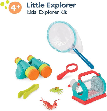 B. toys- Kids' Explorer Kit – Outdoor Toys – Insect Net, Binoculars, Magnifier – Bug Catching Set – 4 Years +