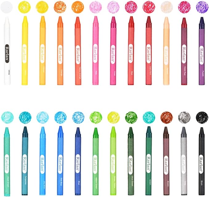 Crayons Bulk, 30 Crayon Packs with 24 Assorted Colors, 720 Count Crayons