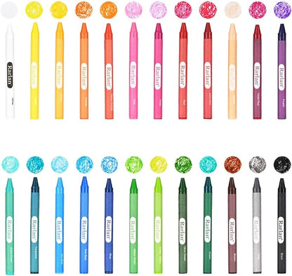 Crayons Bulk, 30 Crayon Packs with 24 Assorted Colors, 720 Count Crayons