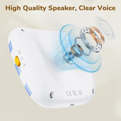 Bilingual Spanish & English Talking Flash Cards for Toddlers 1-5, 454 Words+6 Songs, Clear Voice & Thick Cards & Easy to Slide in and Out, Independent Play & Speech Development Toys