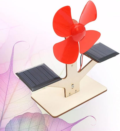 TOYANDONA Models Kits Toys 2sets of Assembly Solar Students Development Brain Science for Model Fan Educational Kits DIY Experiment Toy Model Kit
