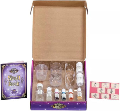 Magic Mixies Magic Potion Kit. Use The Spell Book to Mix Ingredients to Create Over 70 Magic Potions. Make Potions That Fizz, Bubble and Magically Change Form! Gifts for Kids, Ages 8+