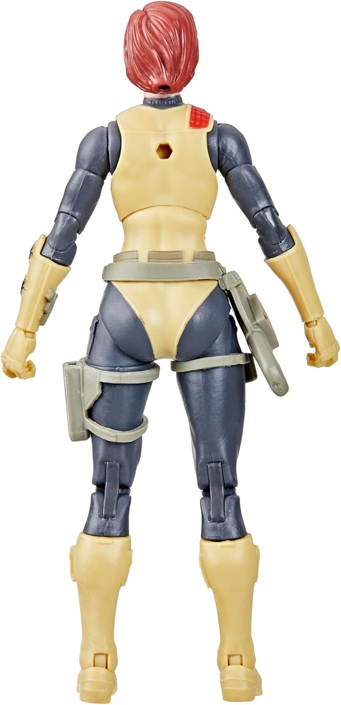 G.I. Joe Classified Series Retro Cardback Scarlett, Collectible 6-Inch Action Figure with 17 Accessories