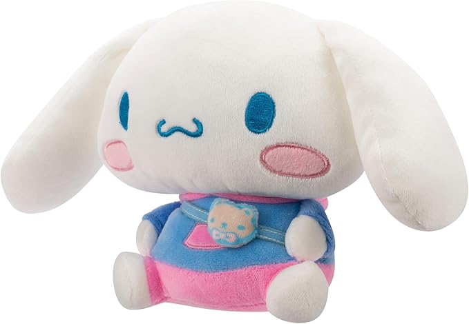 Jazwares Hello Kitty and Friends, Cinnamoroll Series 1 Plush - Hoodie Fashion and Bestie Accessory - Officially Licensed Sanrio Product from